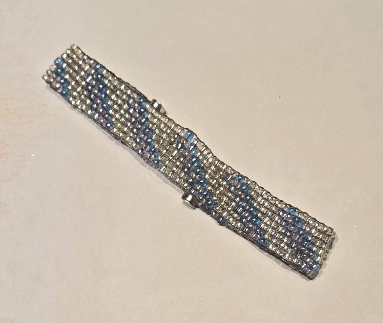 Small Blue and Silver