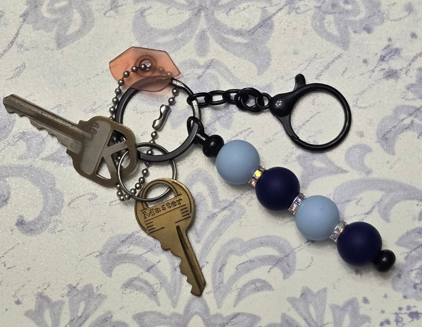 Blue Keyring