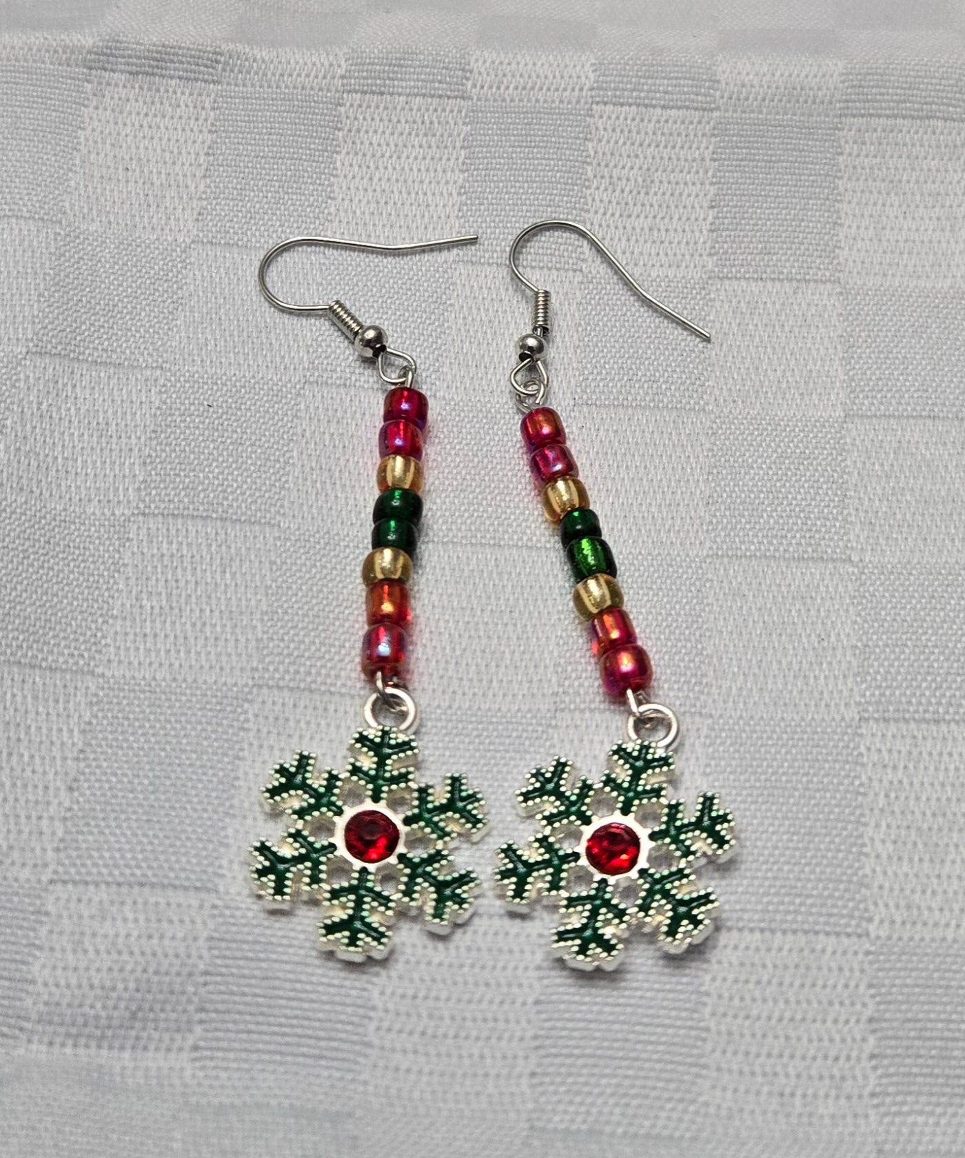 Christmas Snowflake Earrings