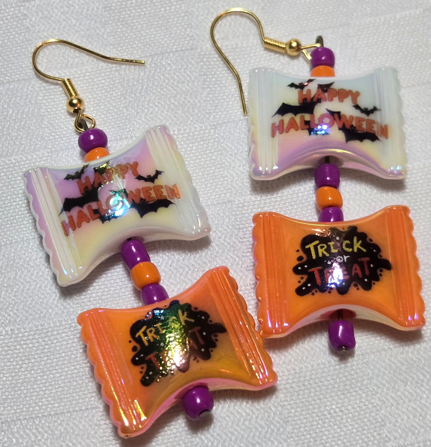 Halloween Candy Earrings