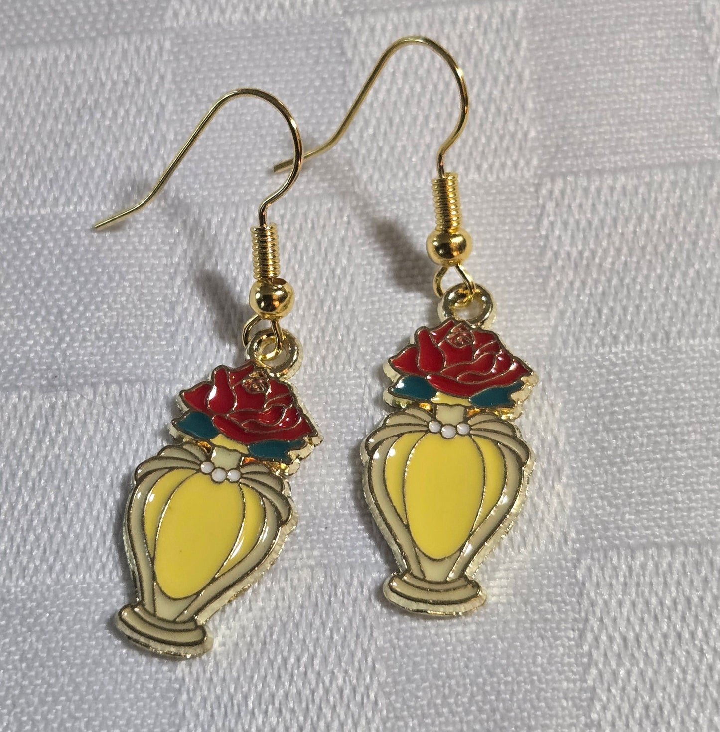 Princess Perfume Bottle Earrings