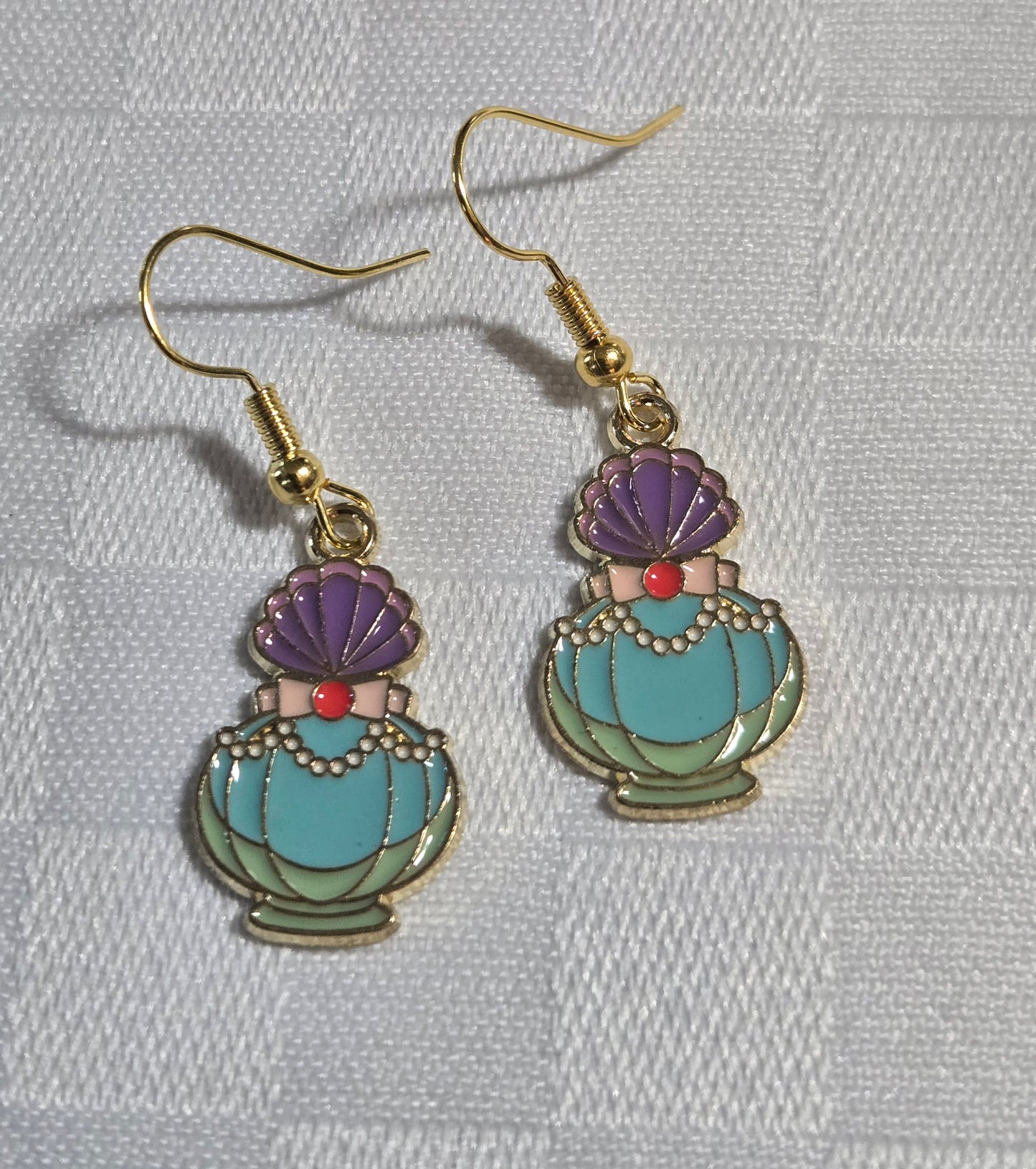 Princess Perfume Bottle Earrings