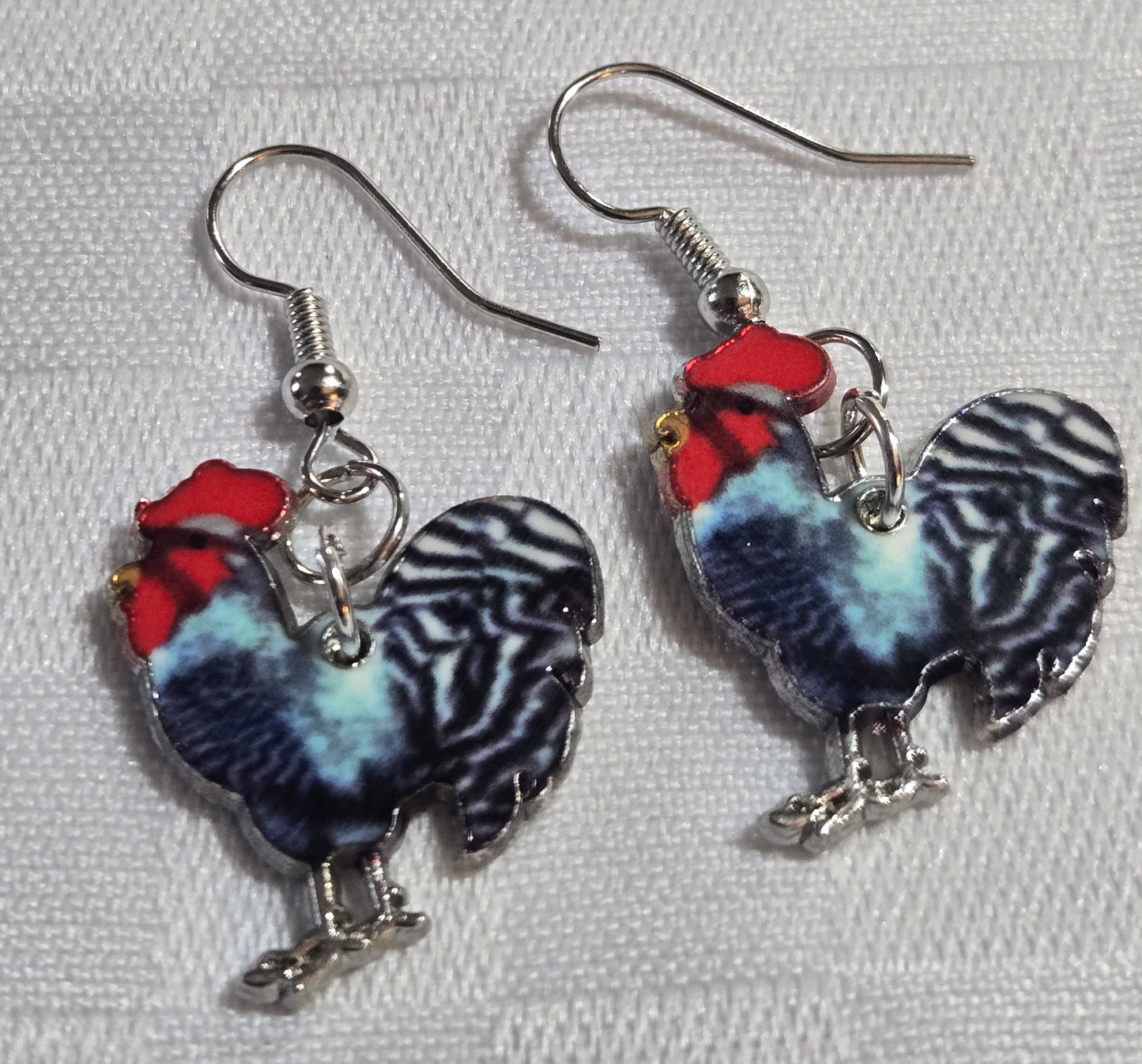 Rooster Earrings