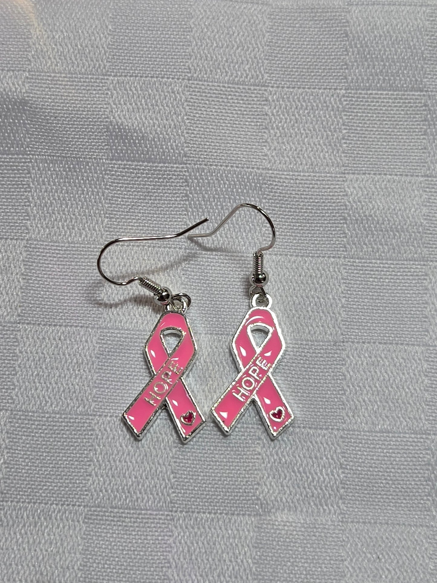 Breast Cancer Awareness Earrings