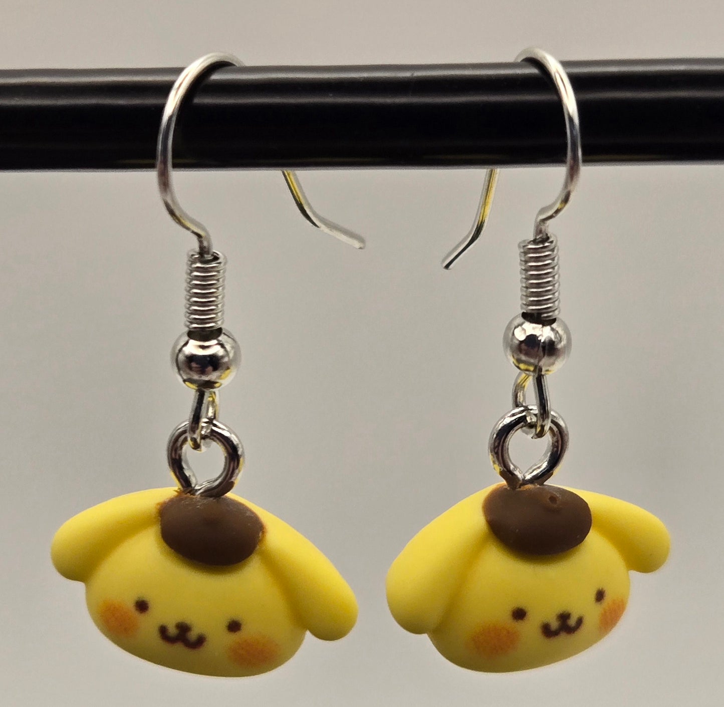 Yellow Dog Earrings
