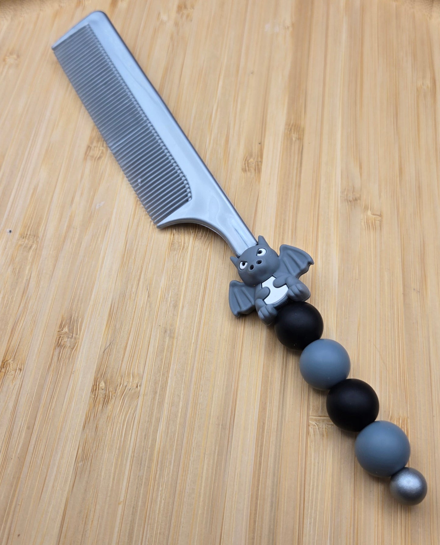 Grey Comb with Dragon