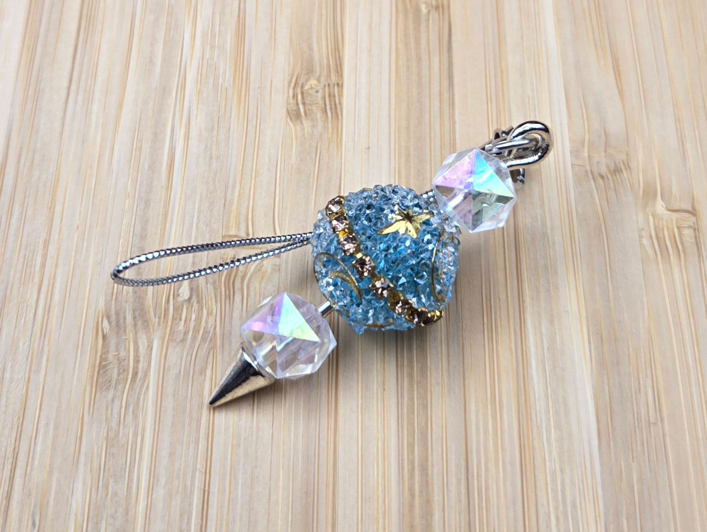 Blue Planet mirror/bag/cup charm