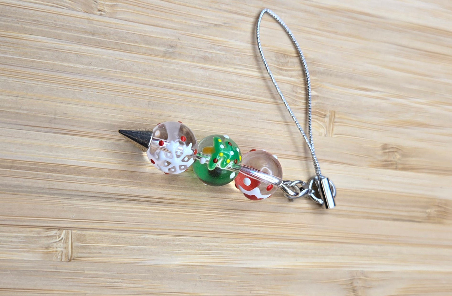 Christmas mirror/bag/cup Charm