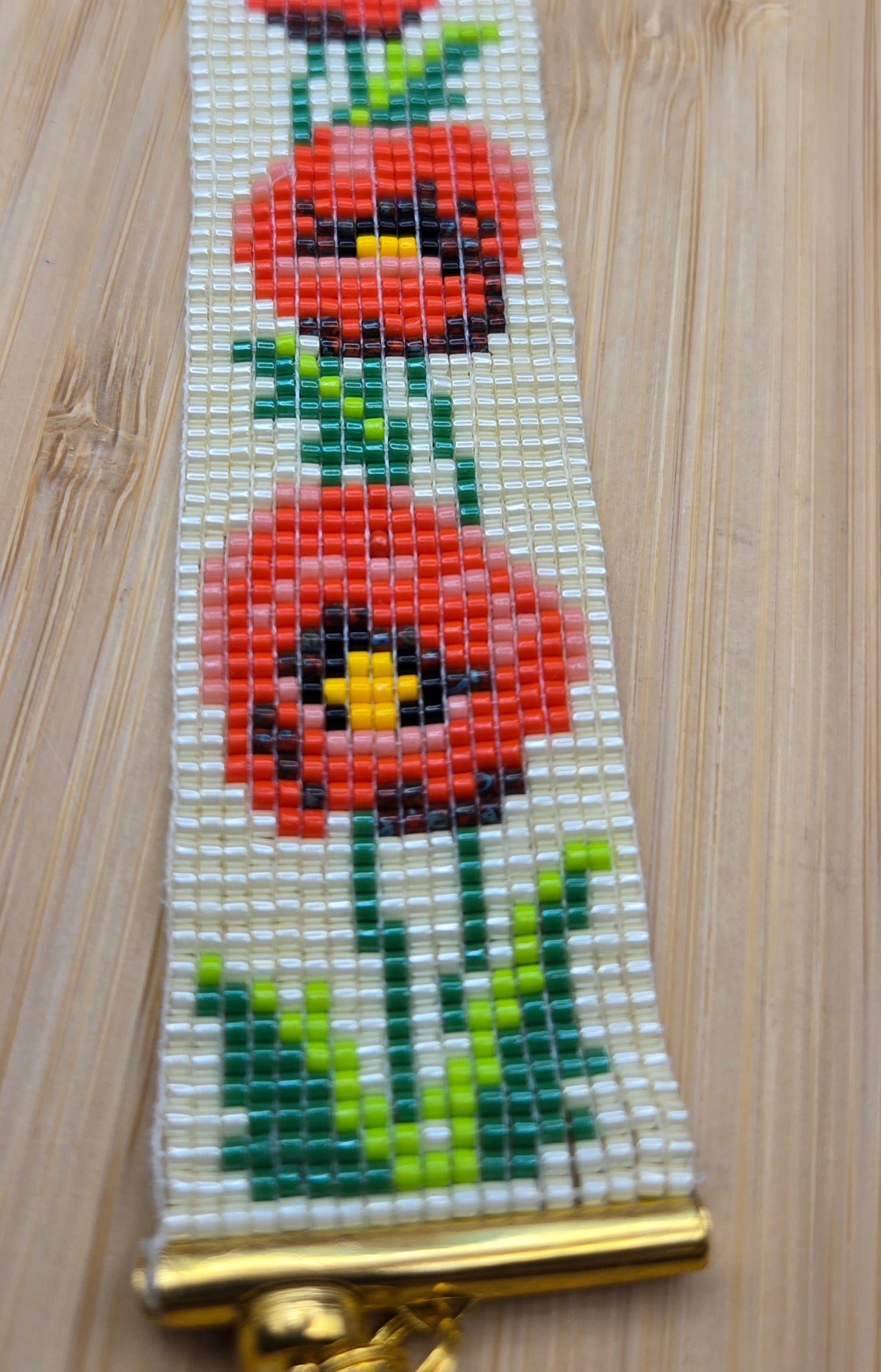 Red Poppy Bracelet