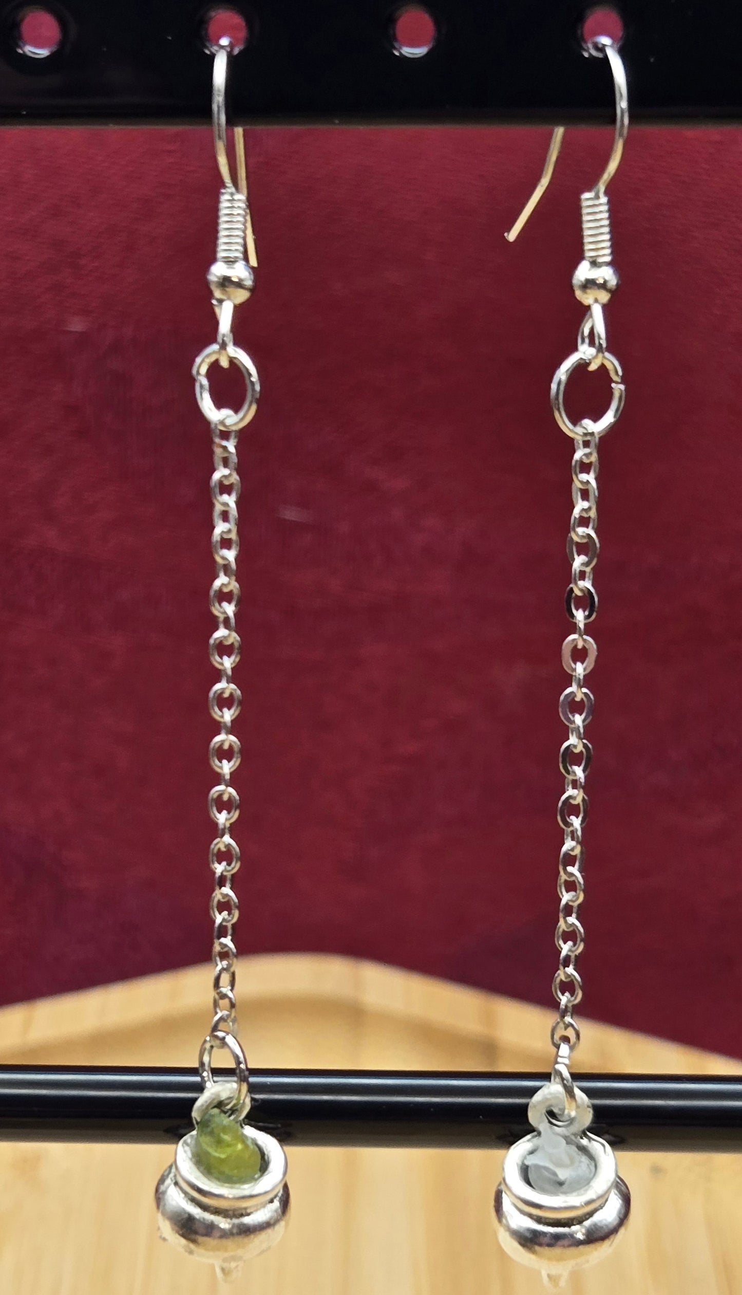 Silver Cauldron Earrings