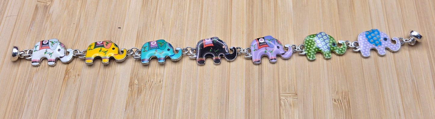 Elephant Charm Bracelet