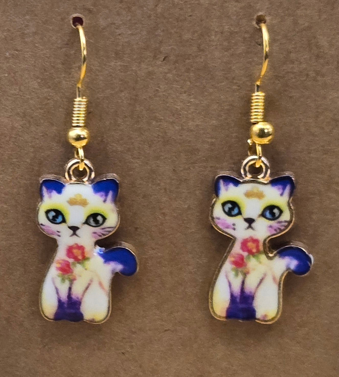 Fancy Cat Earrings