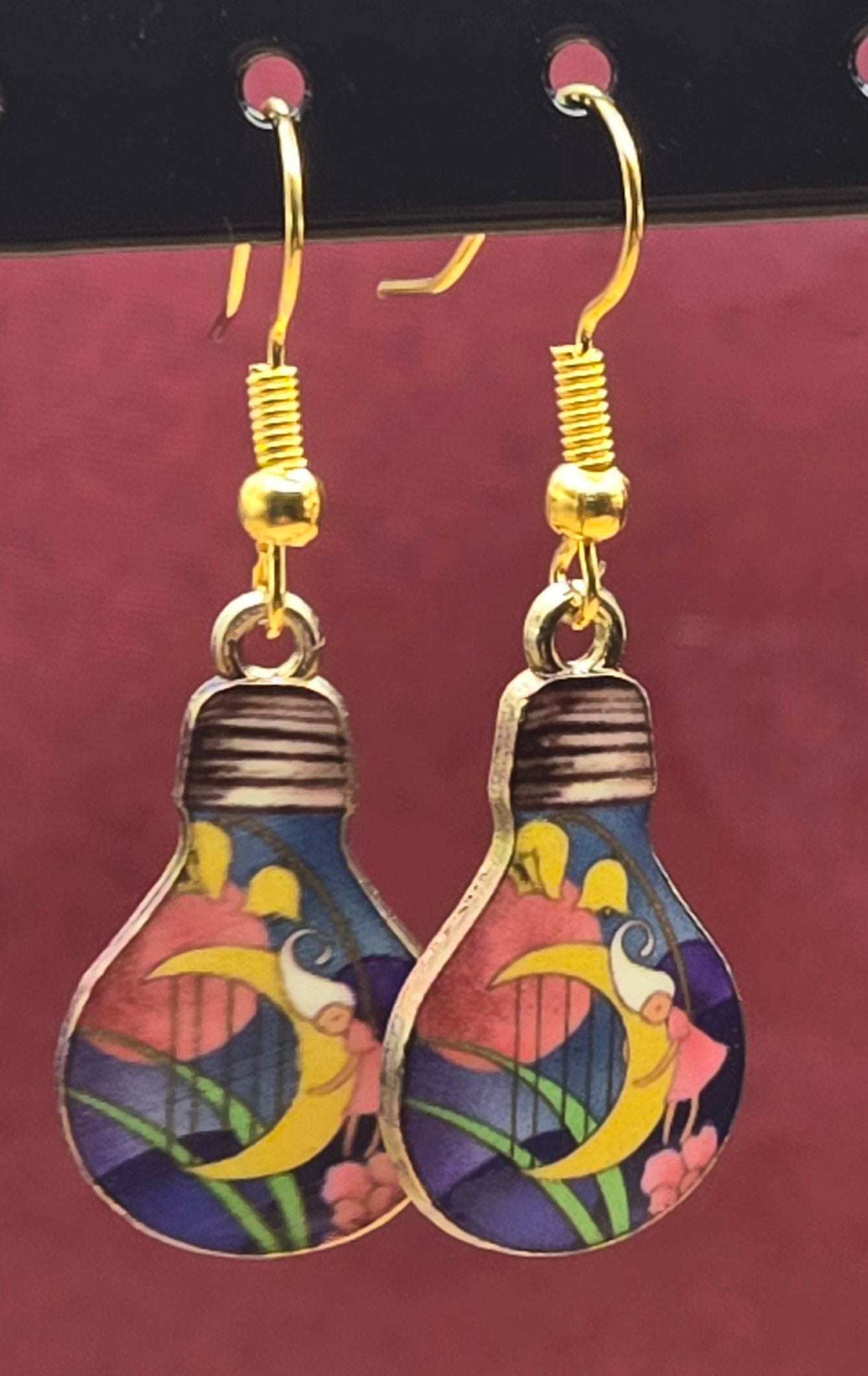 Lightbulb Picture Earrings
