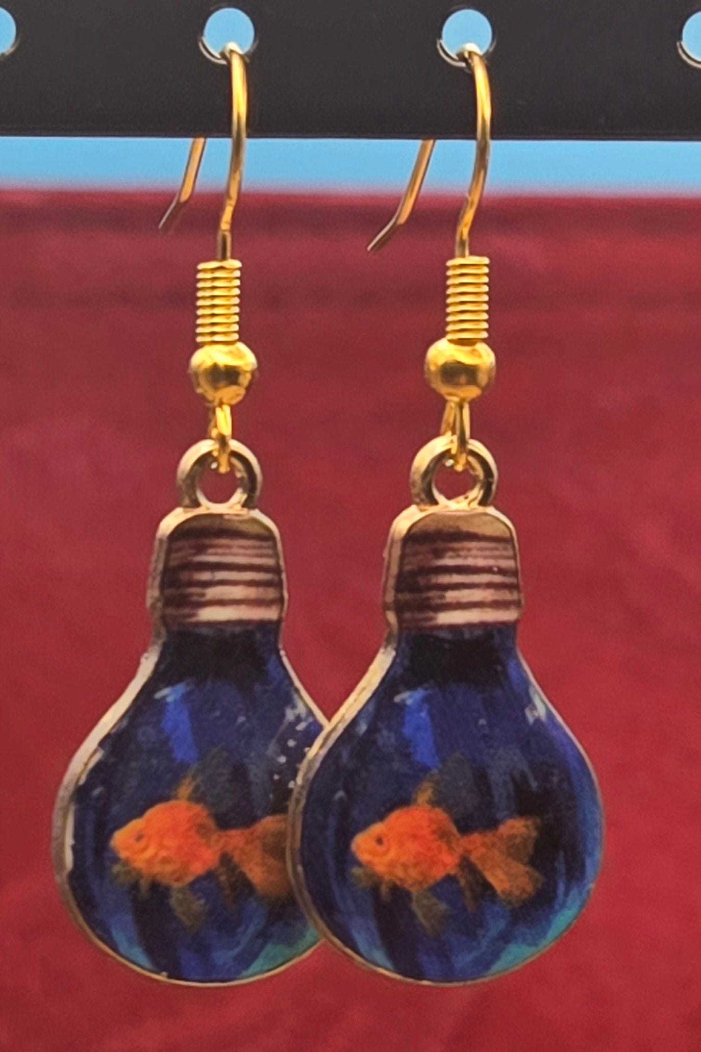Lightbulb Picture Earrings