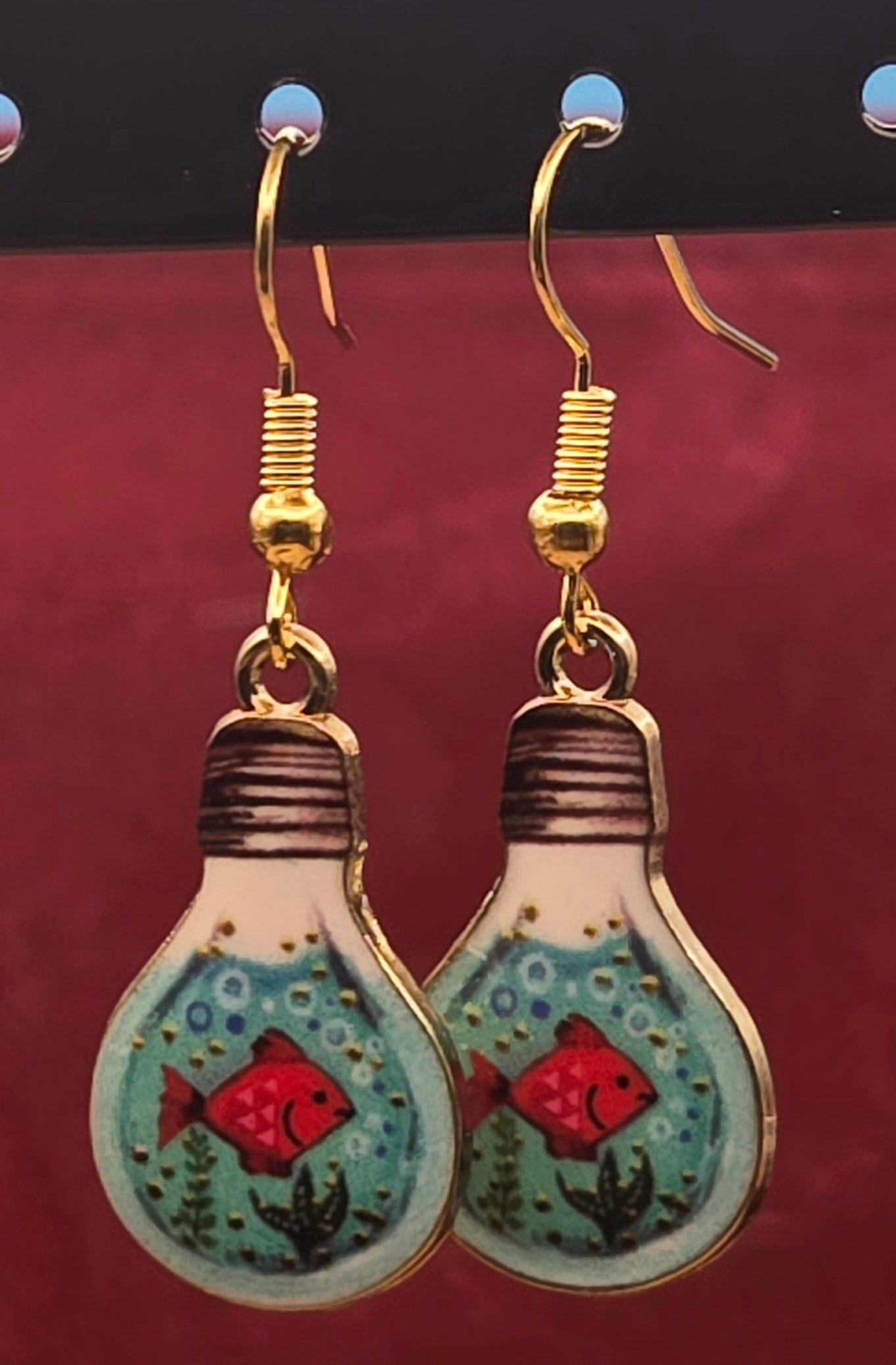 Lightbulb Picture Earrings