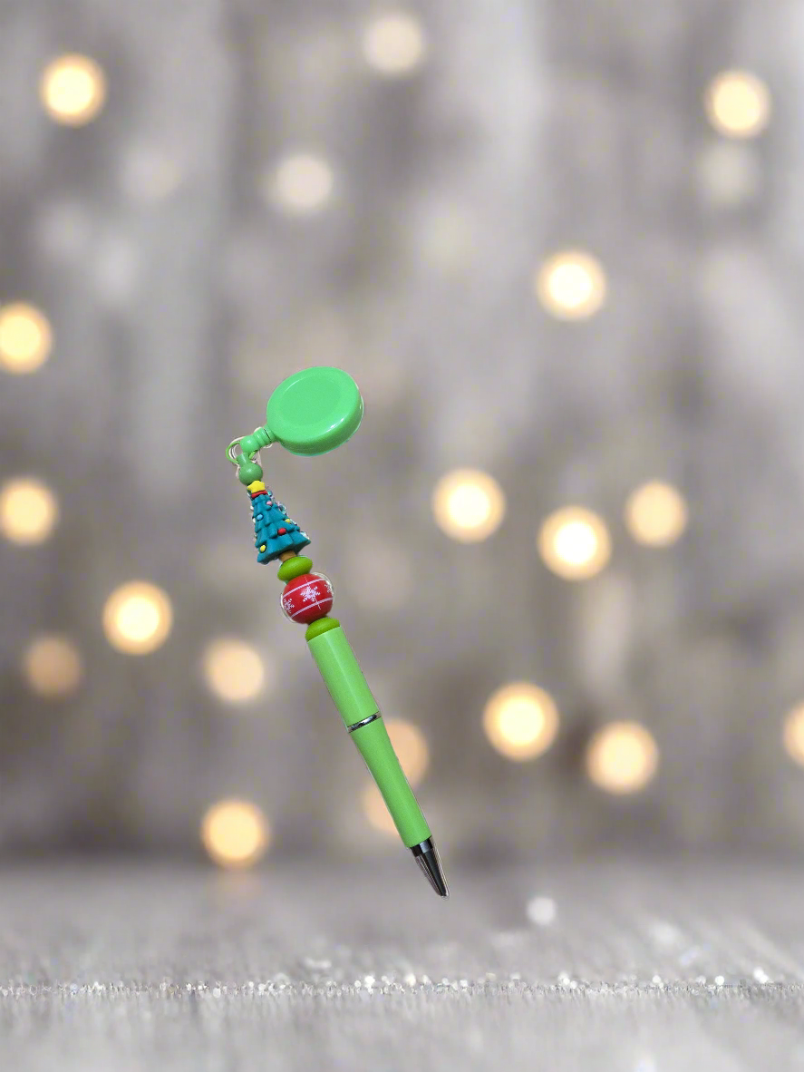 Christmas Pen on a Reel