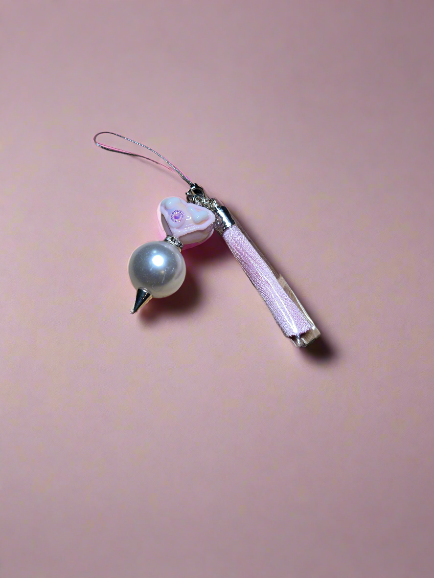 Pink Heart Candy mirror/bag/cup Charm
