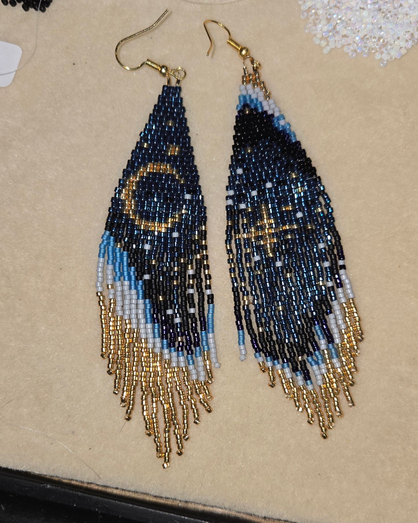 Moon and Stars Earrings