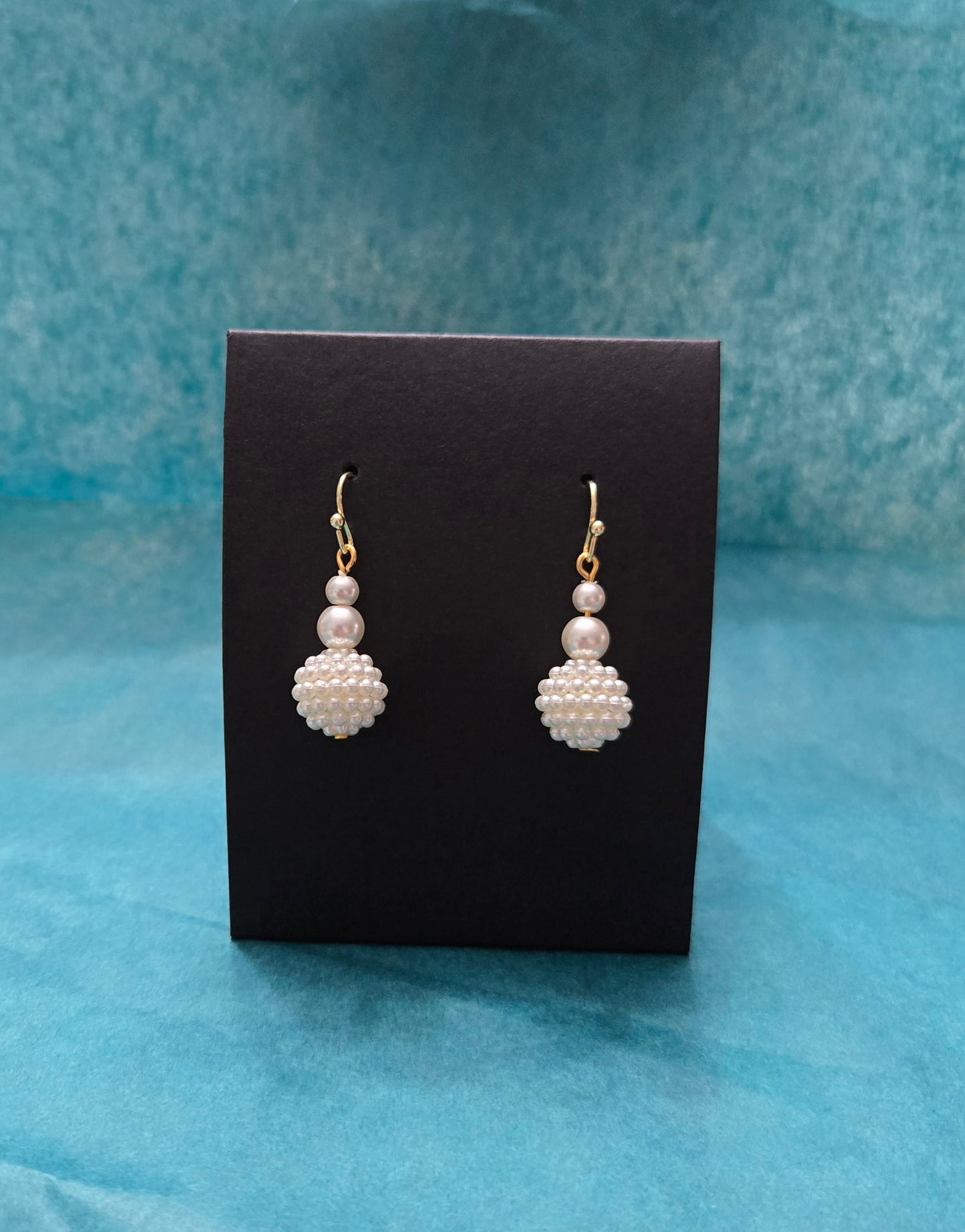Pearl earrings