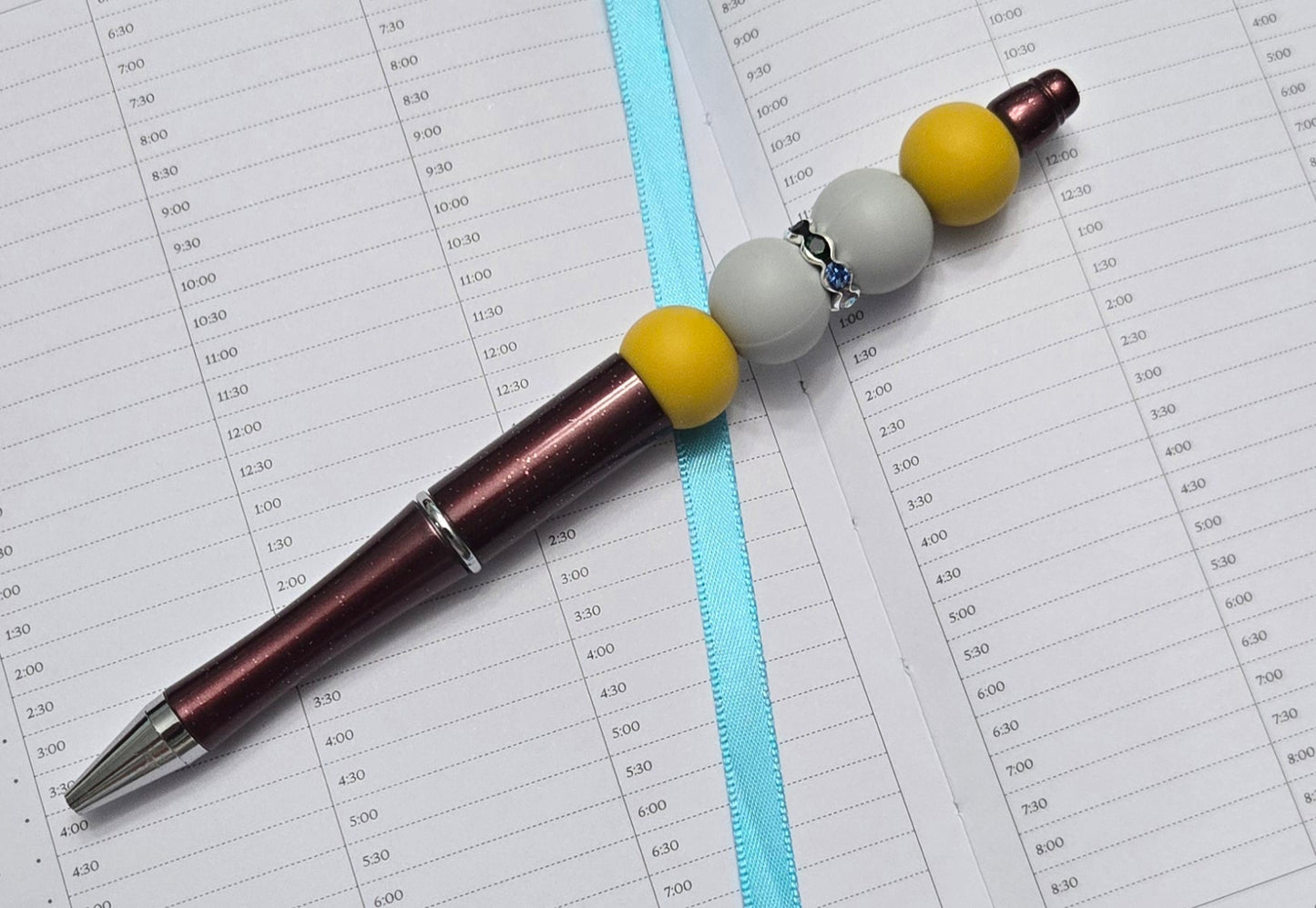 Yellow and Grey Pen