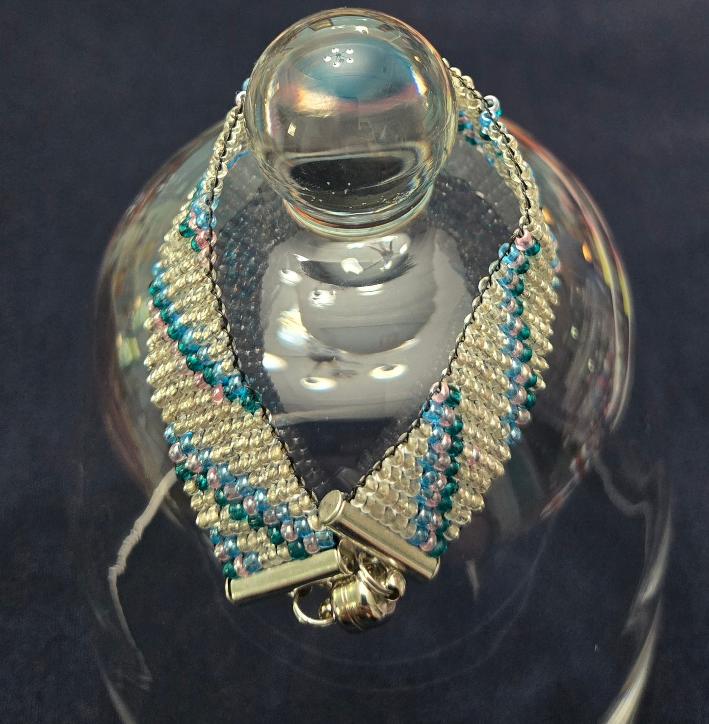 Blue and Silver