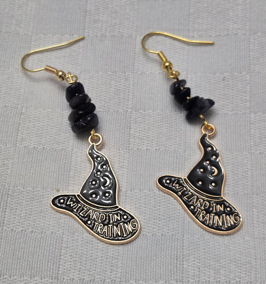 Wizard in Training Gemstone Earrings