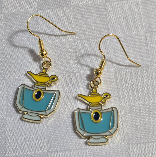 Princess Perfume Bottle Earrings