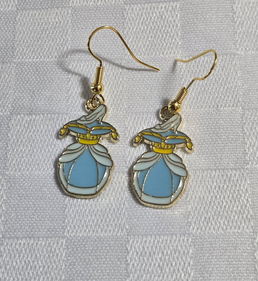 Princess Perfume Bottle Earrings