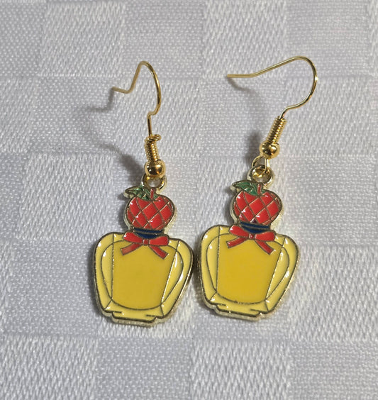 Princess Perfume Bottle Earrings
