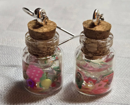 Junk Bottle Earring
