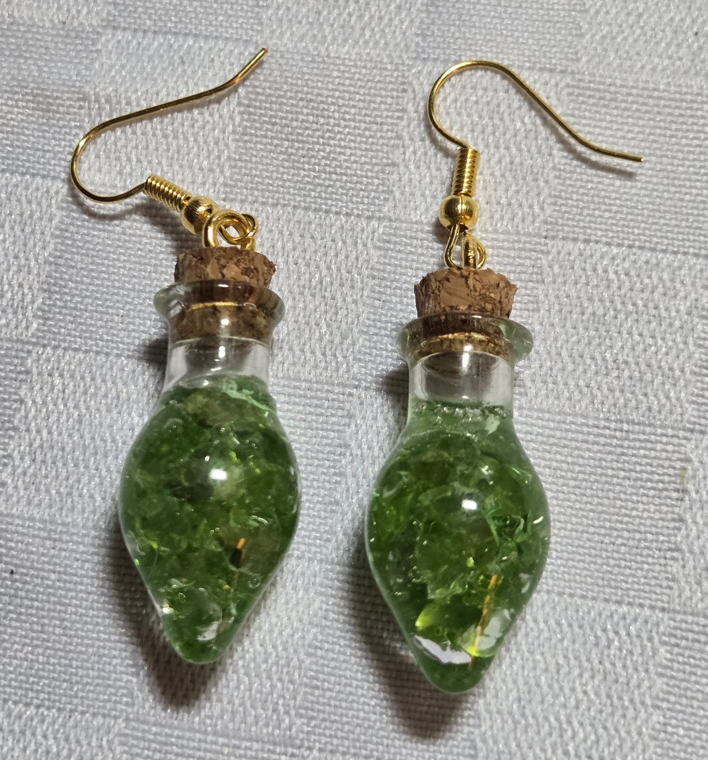 Green Poison Earrings
