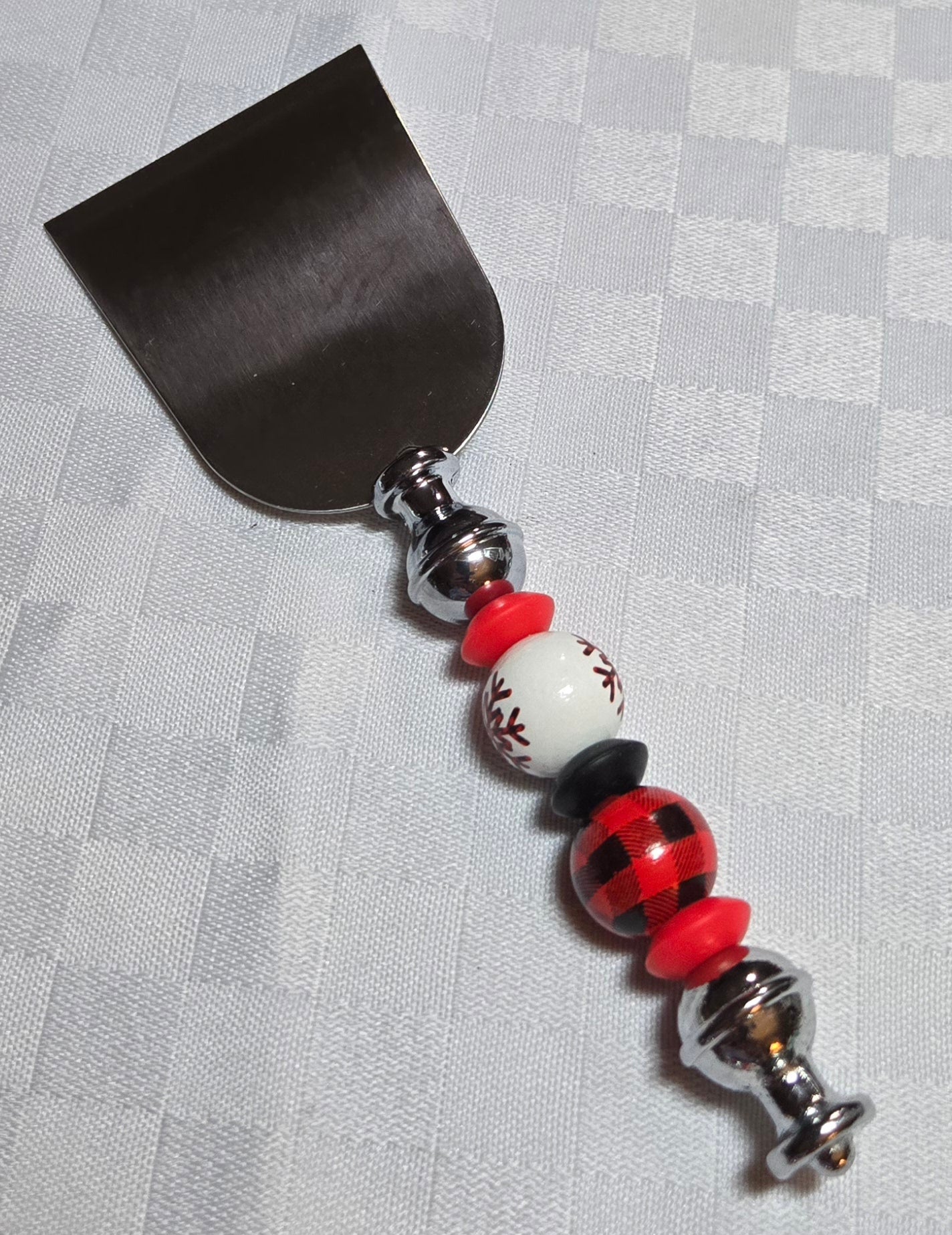 Red Plaid and Snowflake Hostess Gift