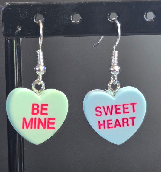 Conversation Heart Mismatch Earrings