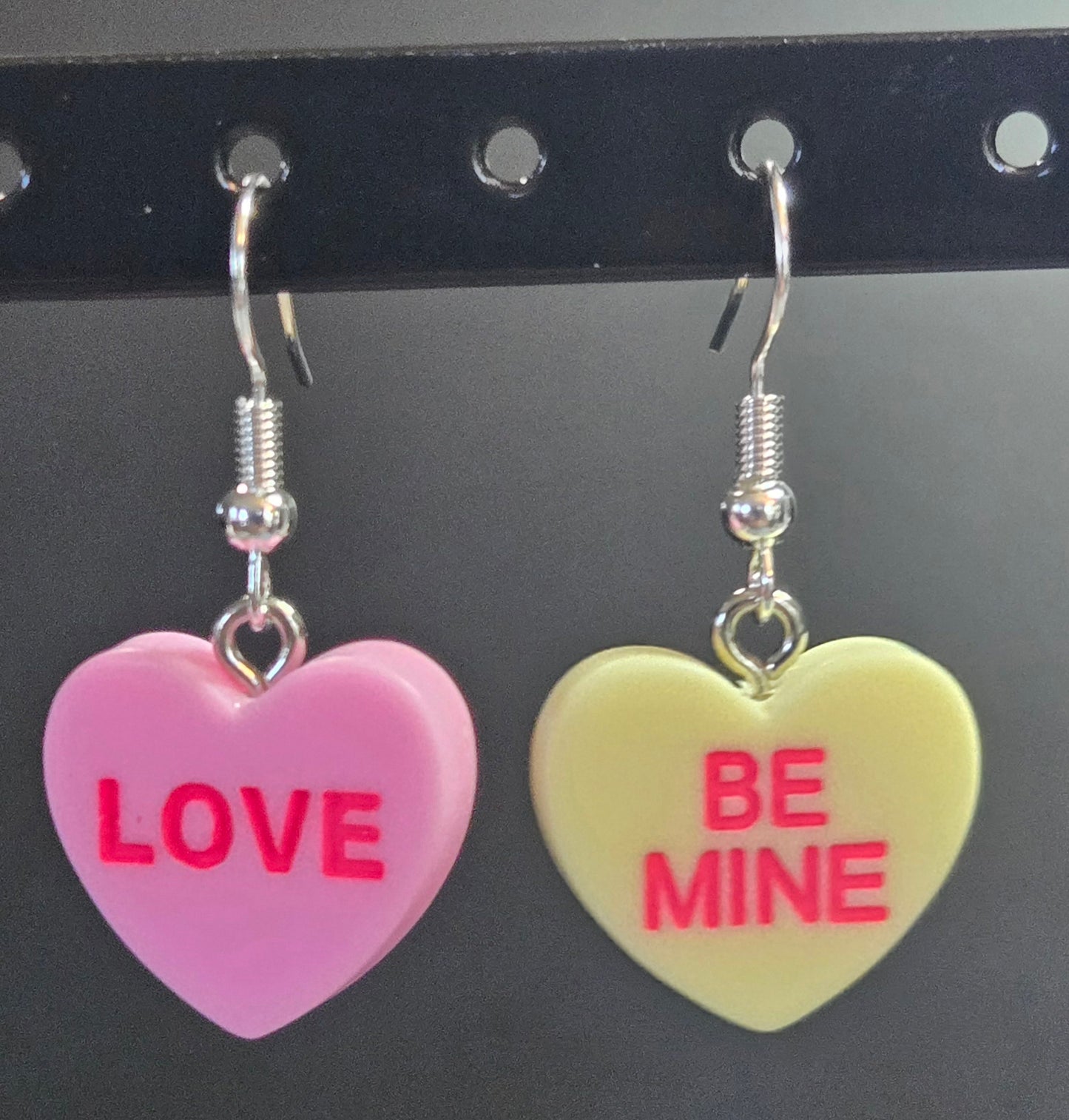 Conversation Heart Mismatch Earrings