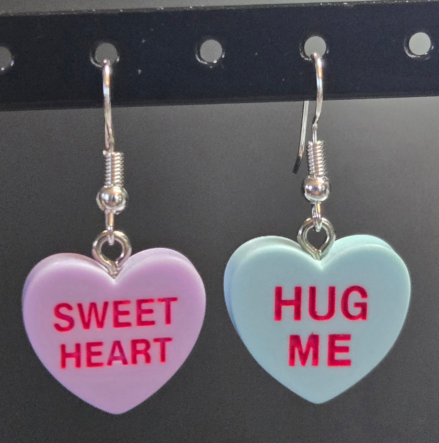 Conversation Heart Mismatch Earrings