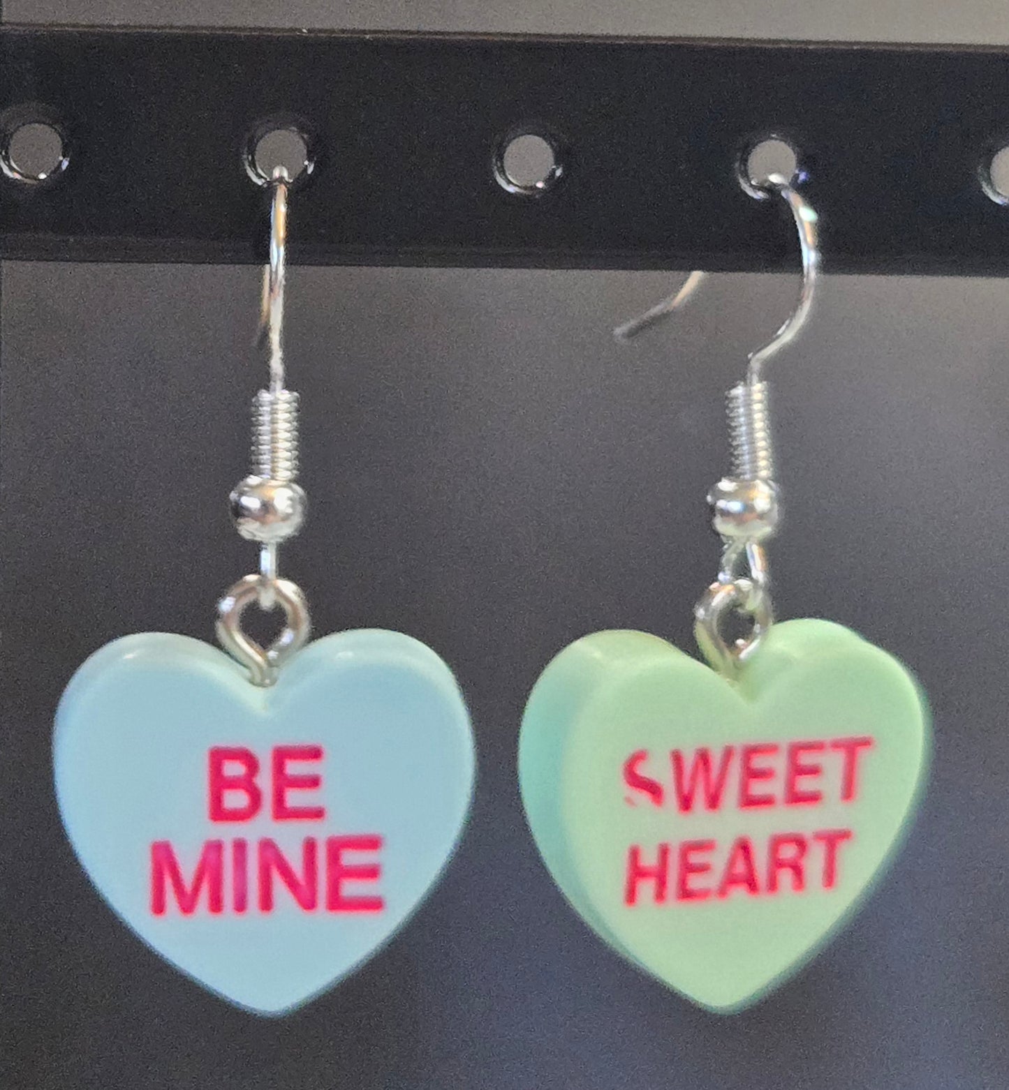 Conversation Heart Mismatch Earrings