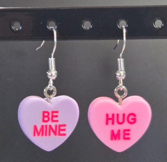 Conversation Heart Mismatch Earrings