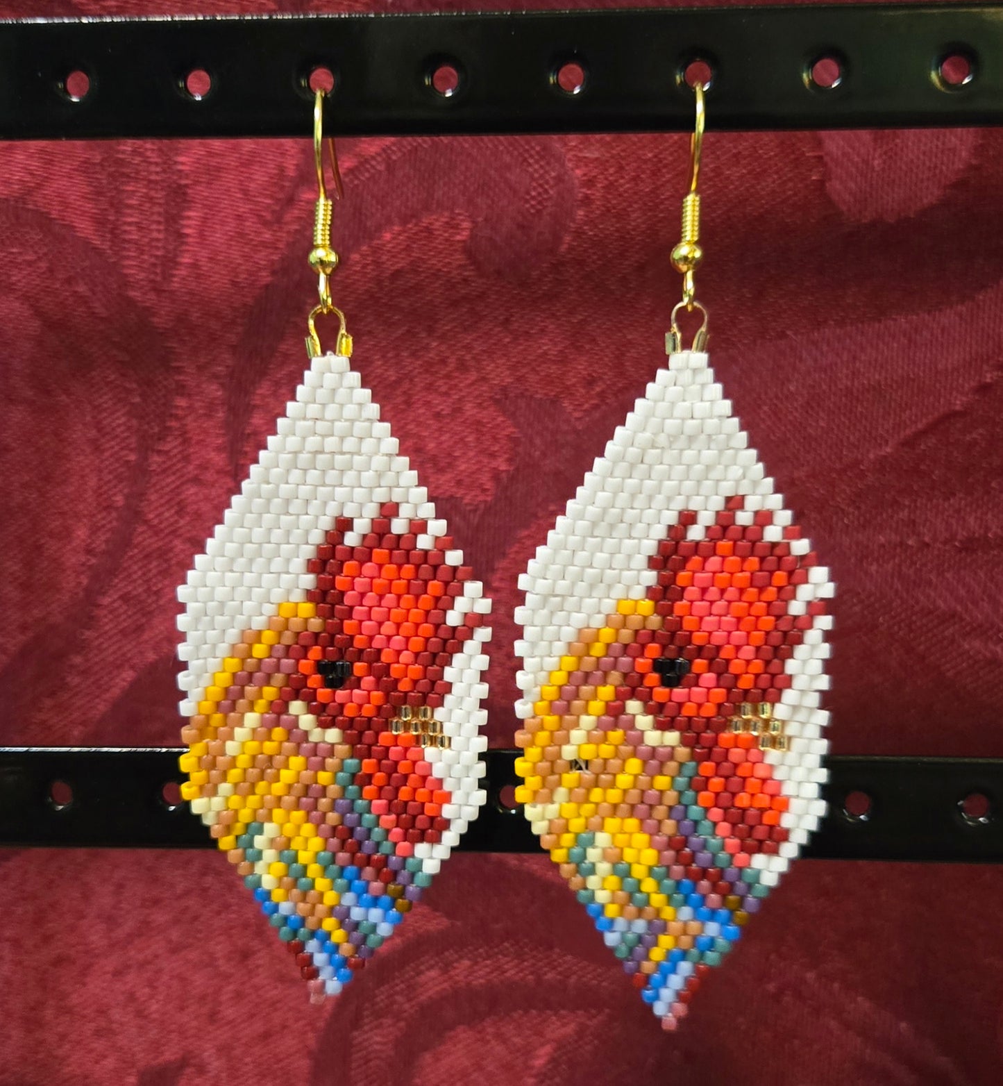 Rooster Earrings