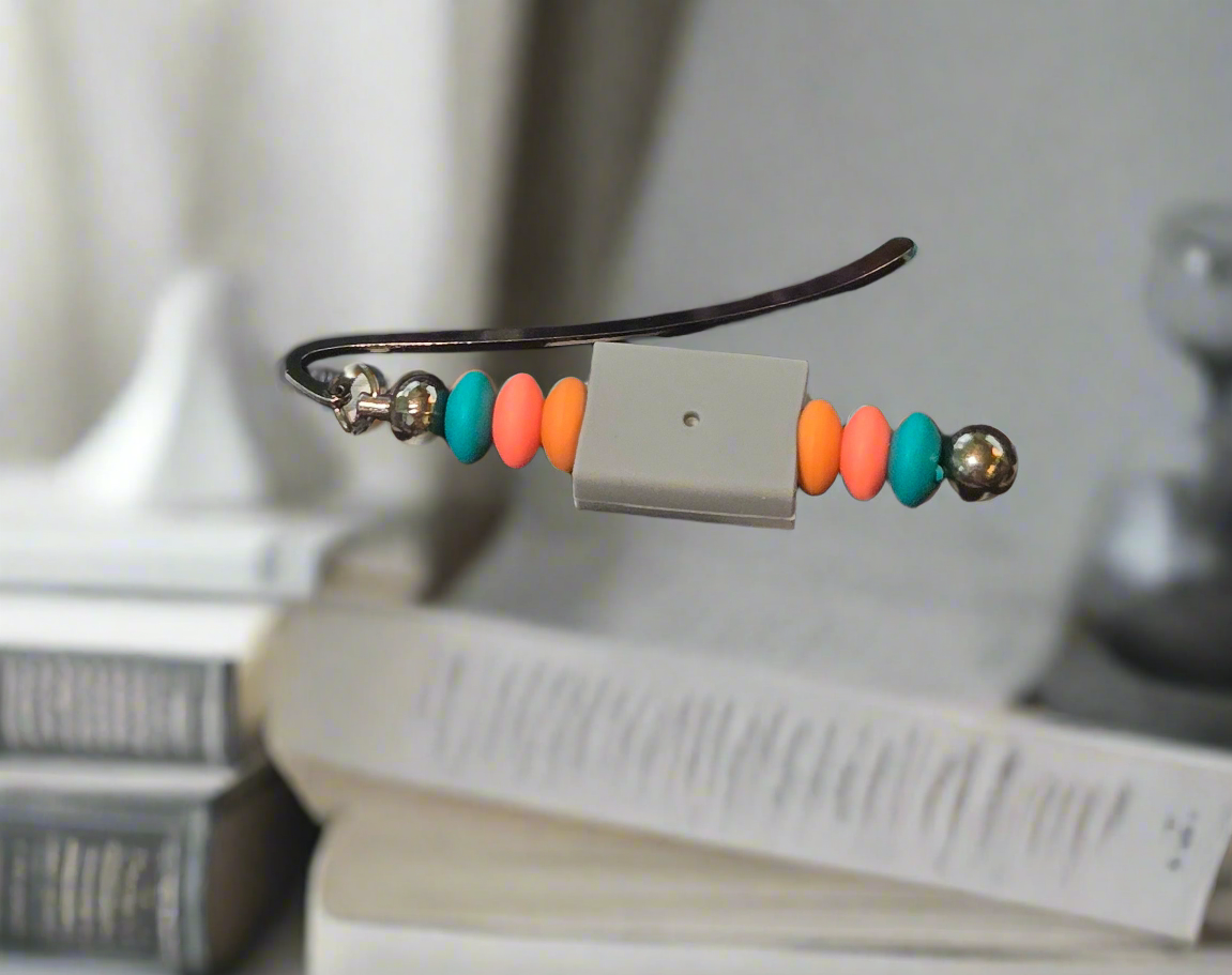 Grey Book Bookmark