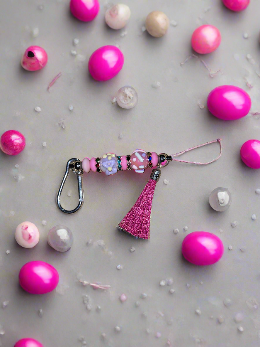Candy Bead Keychain