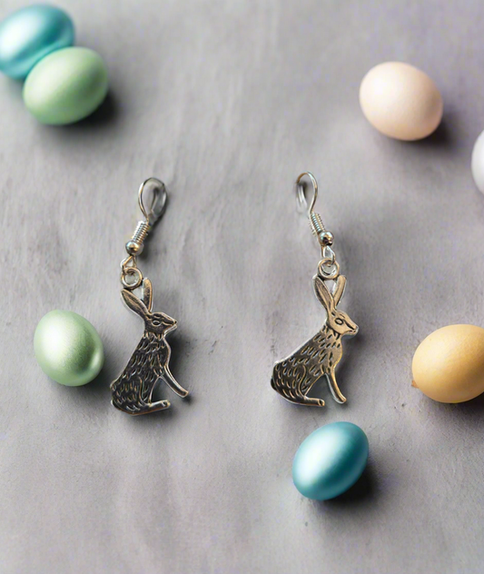 Rabbit Charm Earrings