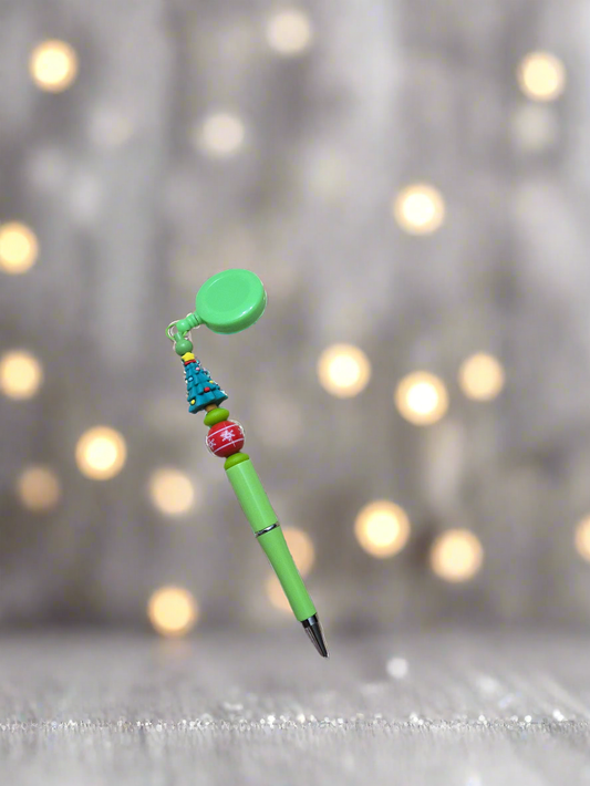 Christmas Pen on a Reel