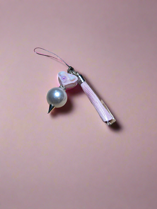 Pink Heart Candy mirror/bag/cup Charm