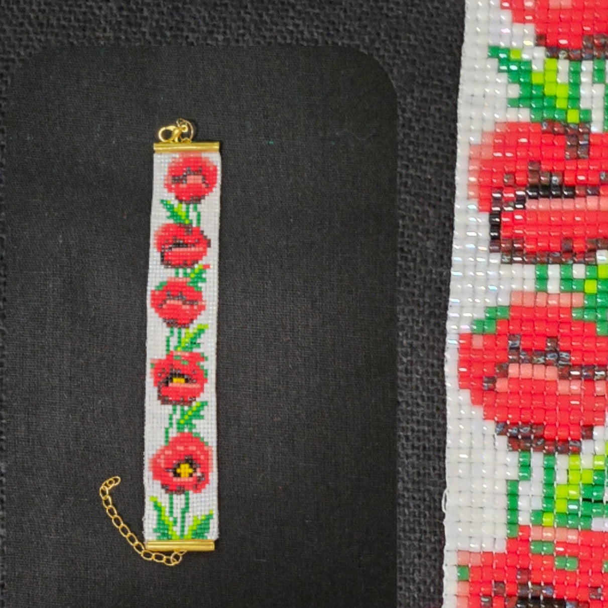 Poppy Flowers Bracelet 2