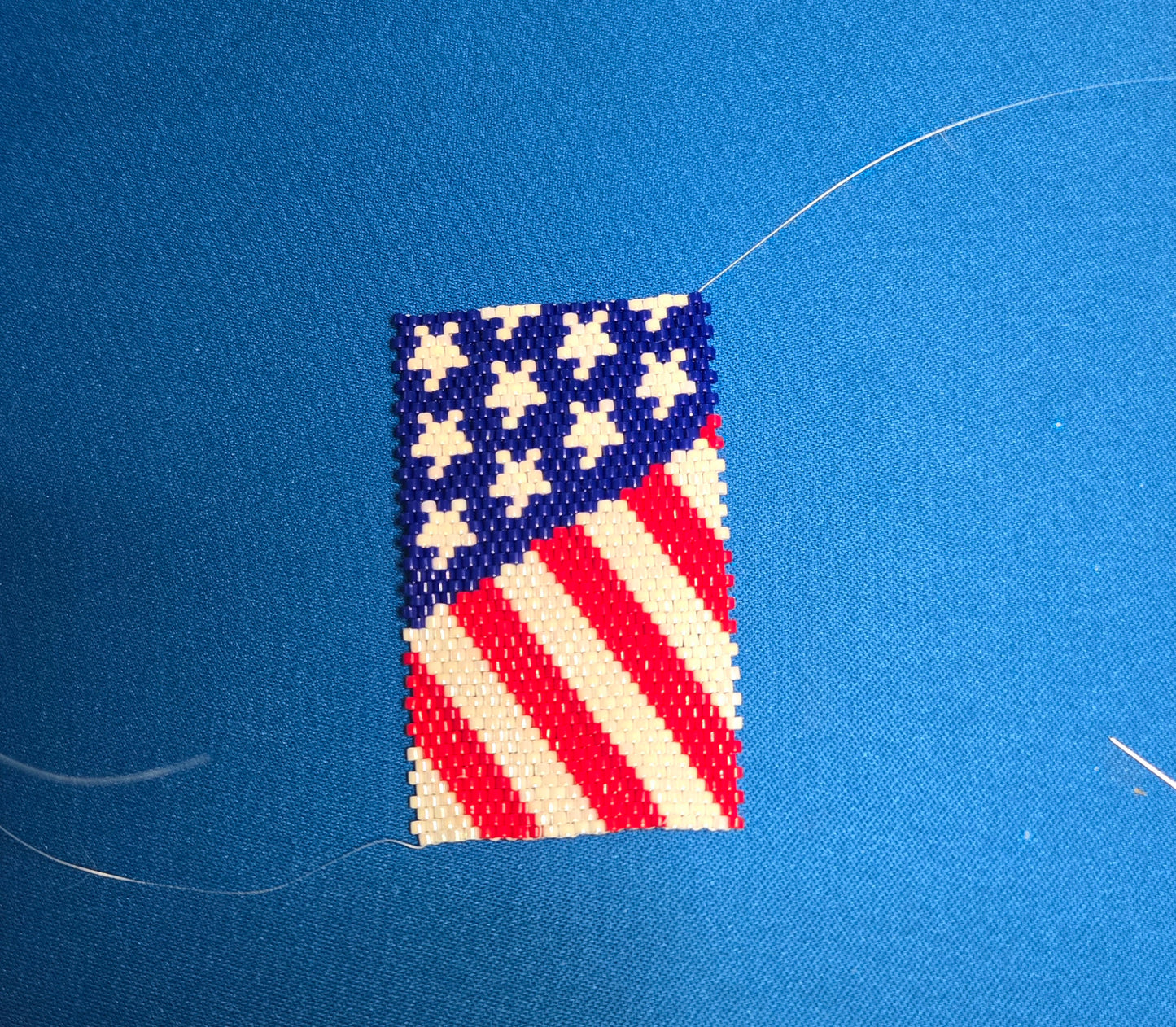 American Flag pen wrap.