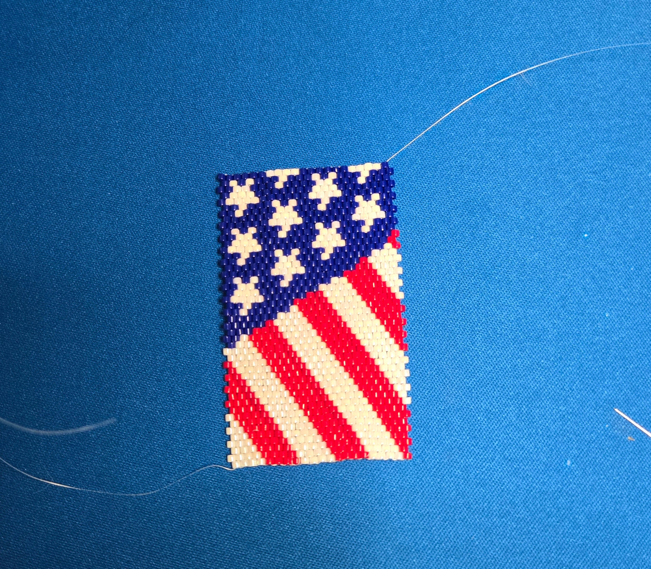 American Flag pen wrap.