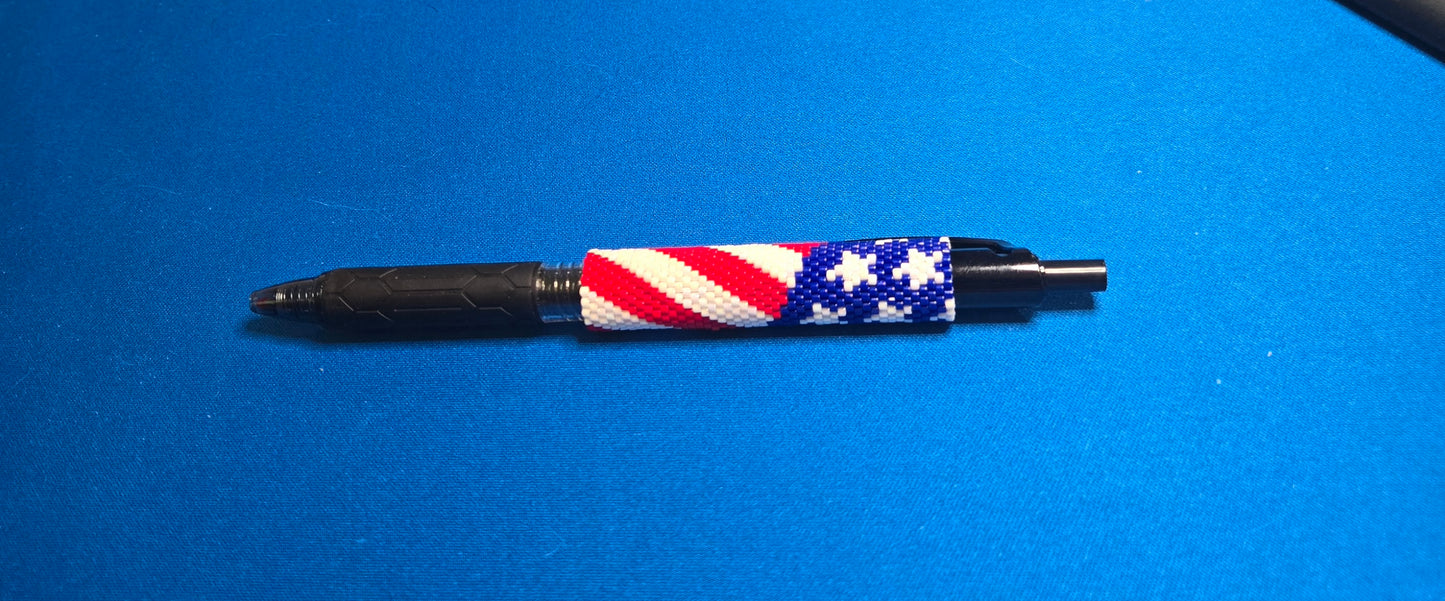 American Flag pen wrap.