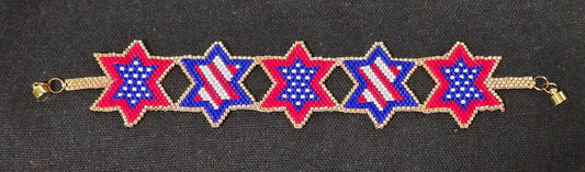 Patriotic Star Bracelet